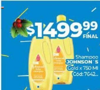 Diarco Shampoo Johnson's oferta