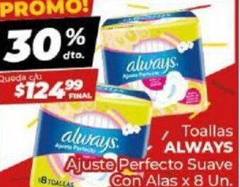 Diarco Toallas Always oferta