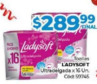 Diarco Toallas Ladysoft oferta