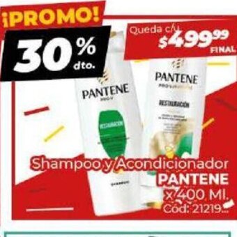 Diarco Shampoo y Acondicionador Pantene oferta