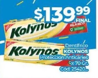 Diarco Dentifrico Kolynos oferta