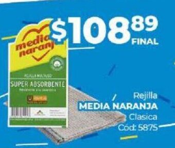 Diarco Rejilla Media Naranja oferta