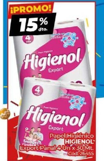Diarco Papel Higiénico Higienol oferta