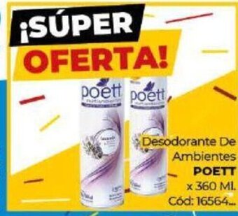 Diarco Desodorante De Ambientes Poett oferta