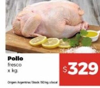 Disco Pollo Fresco x kg oferta