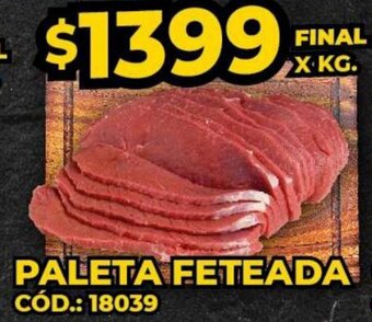 Diarco Paleta Feteada oferta