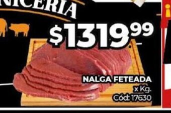 Diarco Nalga Feteada x kg oferta