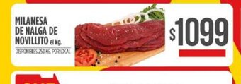 Supermercados Vea Milanesa De Nalga De Novillito oferta