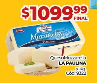 Diarco Queso Mozzarella La Paulina oferta