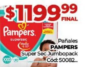 Diarco Pañales Pampers oferta