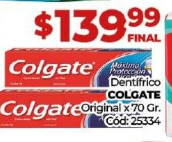 Diarco Dentifrico Colgate oferta
