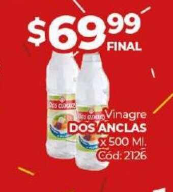 Diarco Vinagre Dos Anclas oferta