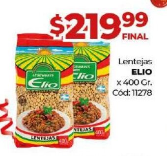Diarco Lentejas Elio oferta