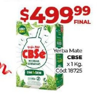 Diarco Yerba Mate CBSE oferta