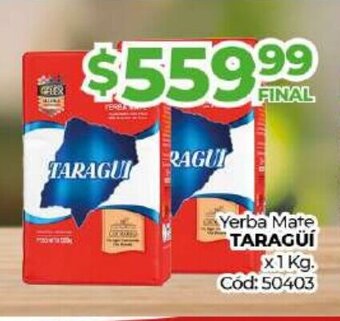 Diarco Yerba Mate Taragüi oferta