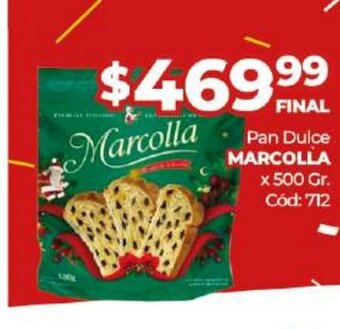 Diarco Pan Dulce Marcolla oferta