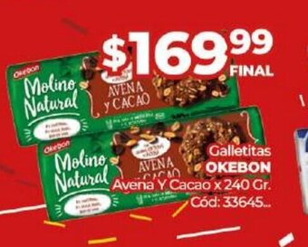 Diarco Galletitas Okebon oferta