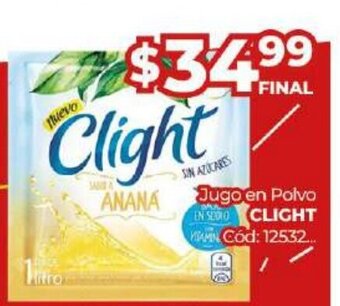 Diarco Jugo En Polvo Clight oferta