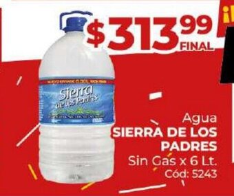 Diarco Agua Sierra De Los Padres oferta
