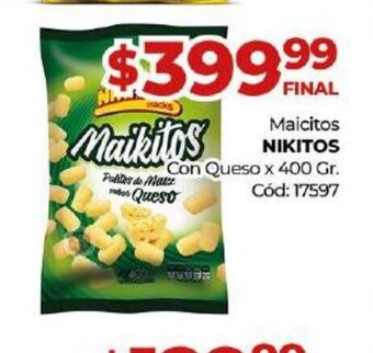 Diarco Maicitos Nikitos oferta