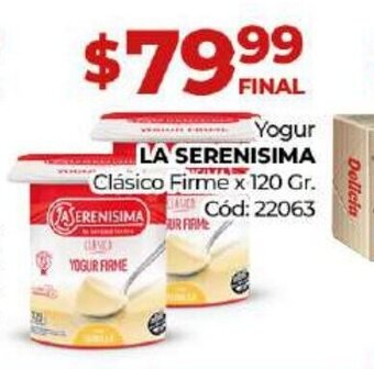 Diarco Yogur La Serenisima oferta