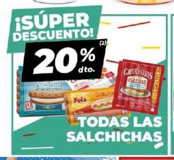 Diarco Todas Las Salchichas oferta