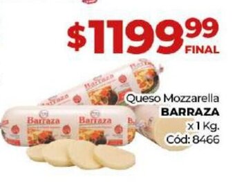 Diarco Queso Mozzarella Barraza oferta