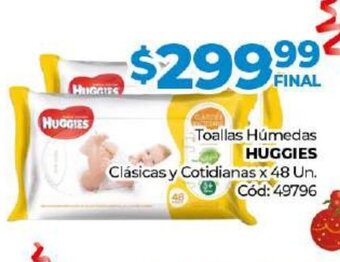 Diarco Toallas Húmedas Huggies oferta