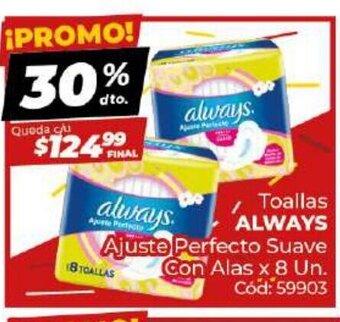Diarco Toallas Always oferta