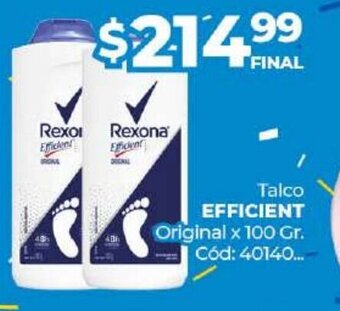 Diarco Talco Efficient oferta