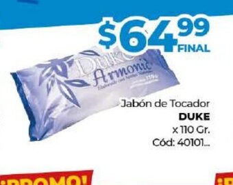 Diarco Jabón de Tocador Duke oferta