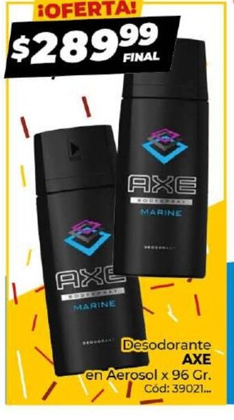 Diarco Desodorante Axe oferta