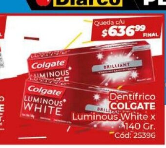 Diarco Dentifrico Colgate oferta