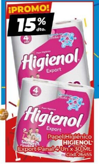 Diarco Papel Higiénico Higienol oferta