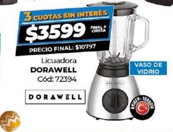 Diarco Licuadora Dorawell oferta