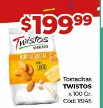 Diarco Tostaditas Twistos oferta