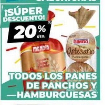 Diarco Todos Los Panes De Panchos Y Hamburguesas oferta