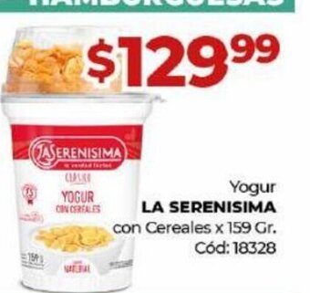 Diarco Yogur La Serenisima oferta