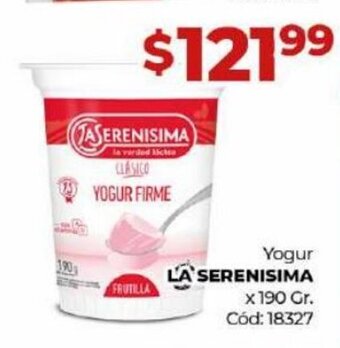 Diarco Yogur La Serenisima oferta
