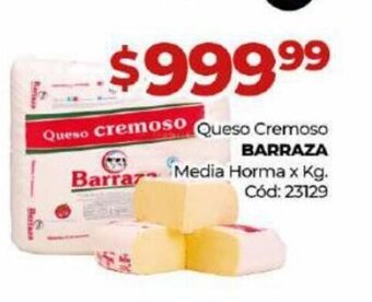 Diarco Queso Cremoso Barraza oferta
