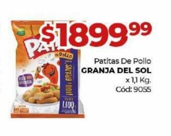 Diarco Patitas de Pollo Granja Del Sol oferta