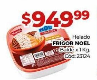 Diarco Helado Frigor Noel oferta