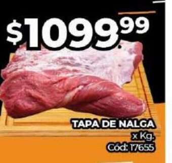 Diarco Tapa De Nalga x Kg oferta