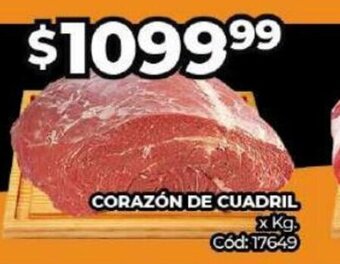 Diarco Corazón de Cuadril x Kg oferta