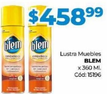 Diarco Lustra Muebles Blem oferta