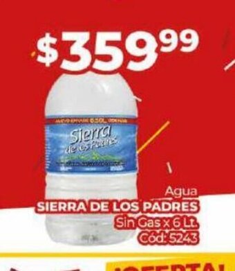 Diarco Agua Sierra De Los Padres oferta