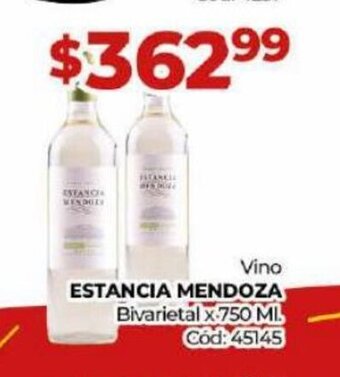 Diarco Vino Estancia Mendoza oferta