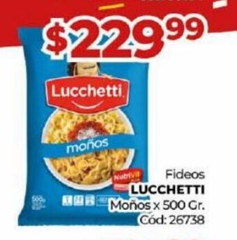 Diarco Fideos Lucchetti oferta