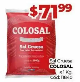 Diarco Sal Gruesa Colosal oferta