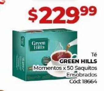 Diarco Té Green Hills oferta